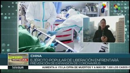 Aumenta a 170 la cifra de muertos en China por coronavirus