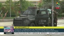 Chile: carabineros destruyen altar en honor a hincha asesinado