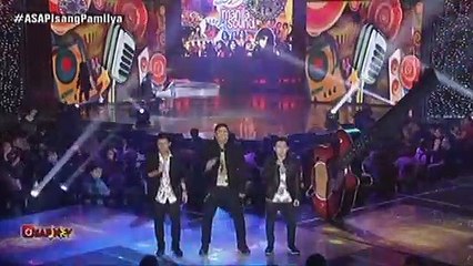 Jovit, Mitoy and Bugoy sing "Legs" on ASAPinoy
