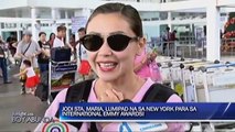 Jodi Sta Maria, tumulak na papuntang New York para sa Emmys