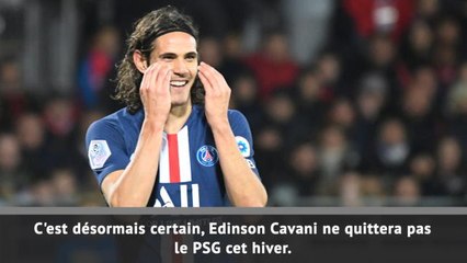 Transferts - Cavani reste au PSG