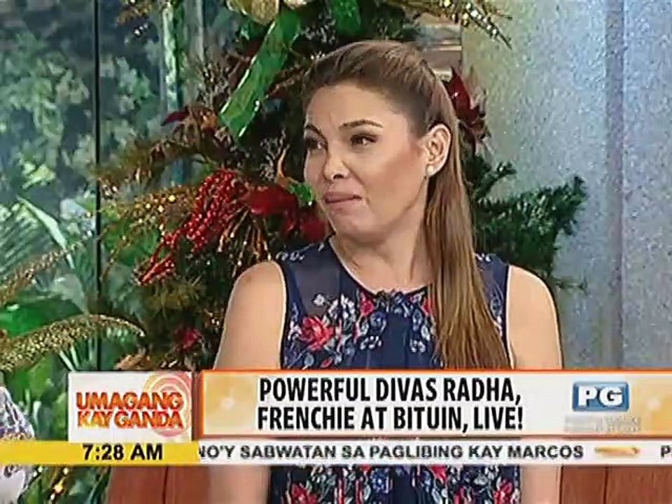 Powerful Divas Radha, Frenchie at Bituin, Live