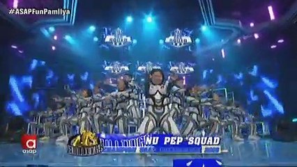 NU Pep Squad opens ASAP with their winning routine