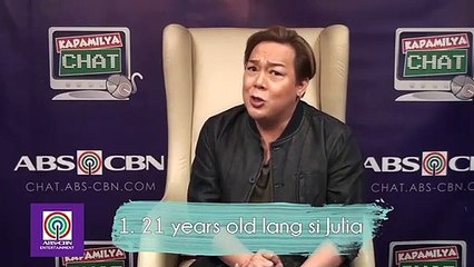 Download Video: John Sweet Lapus reveals 5 things fans don’t know about Julia Montes