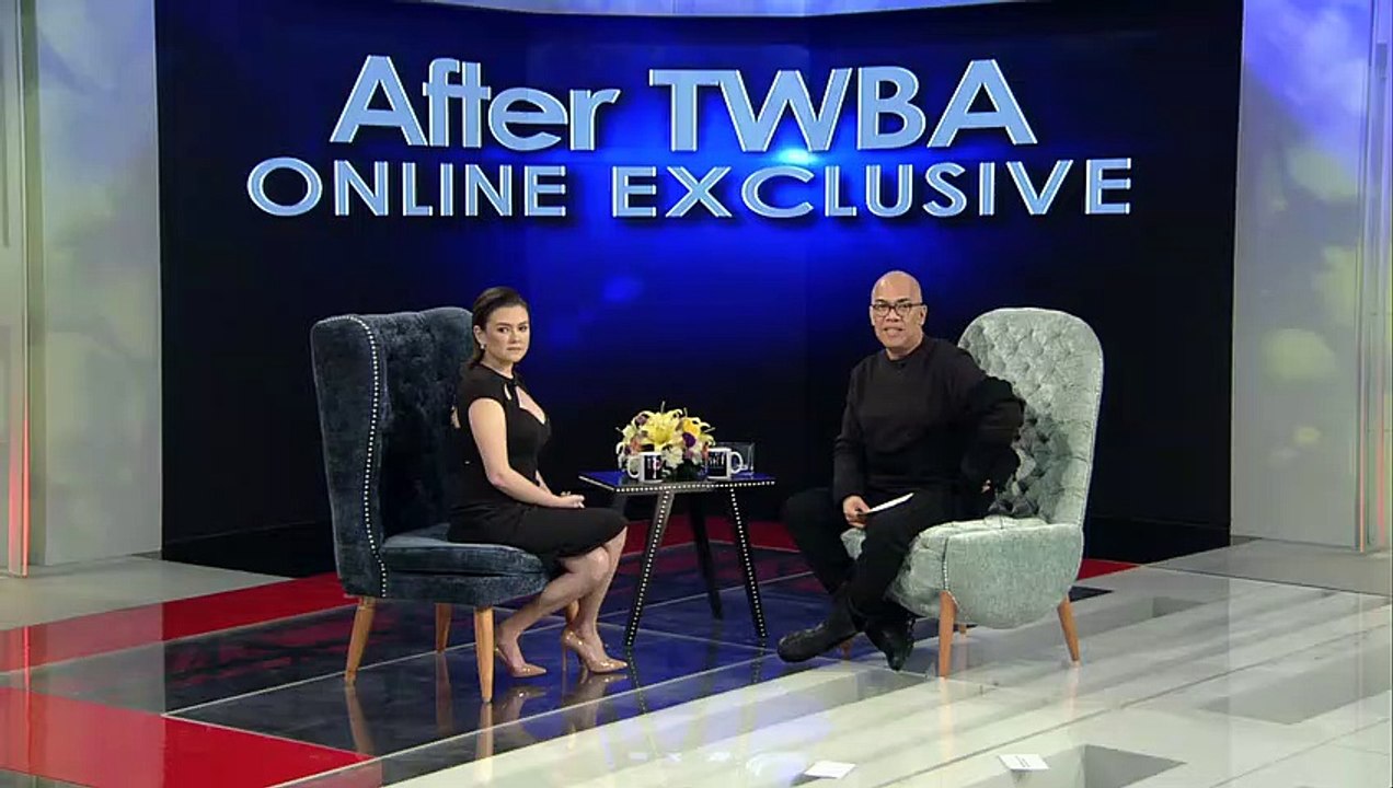 After TWBA with Angelica Panganiban