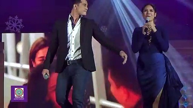 WATCH: Ritz, Paulo and Ejay sing Akin Ka Na Lang at the ABS-CBN Trade Event 2016