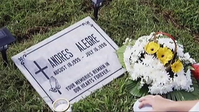 Lizelle, dinalaw ang puntod ni tatay Andres