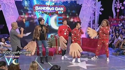 MC, Lassy at Negi, pinaghahampas si Vice!