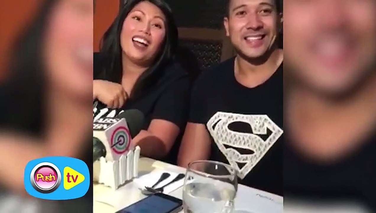 Eric Tai congratulates Anne and Erwan on their engagement