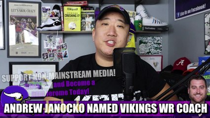 Vikings Name Andrew Janacko as Wide Receivers Coach