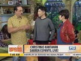 Christmas kantahan kasama si Darren Espanto