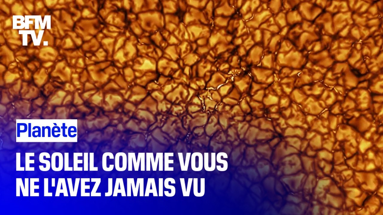 Le soleil observé par le télescope le plus puissant du monde