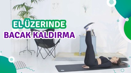 El üzerinde bacak kaldırma - Sporcuyum