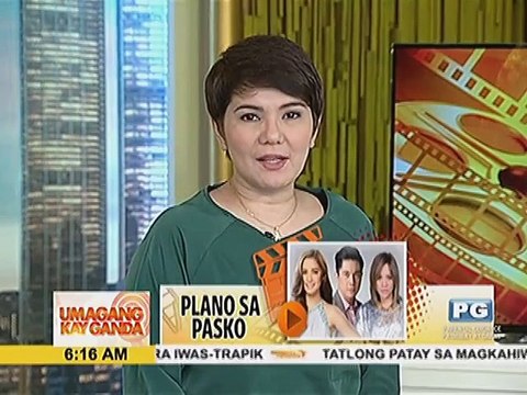 Kapamilya celebrities, ibinahagi ang kanilang gagawin ngayong pasko