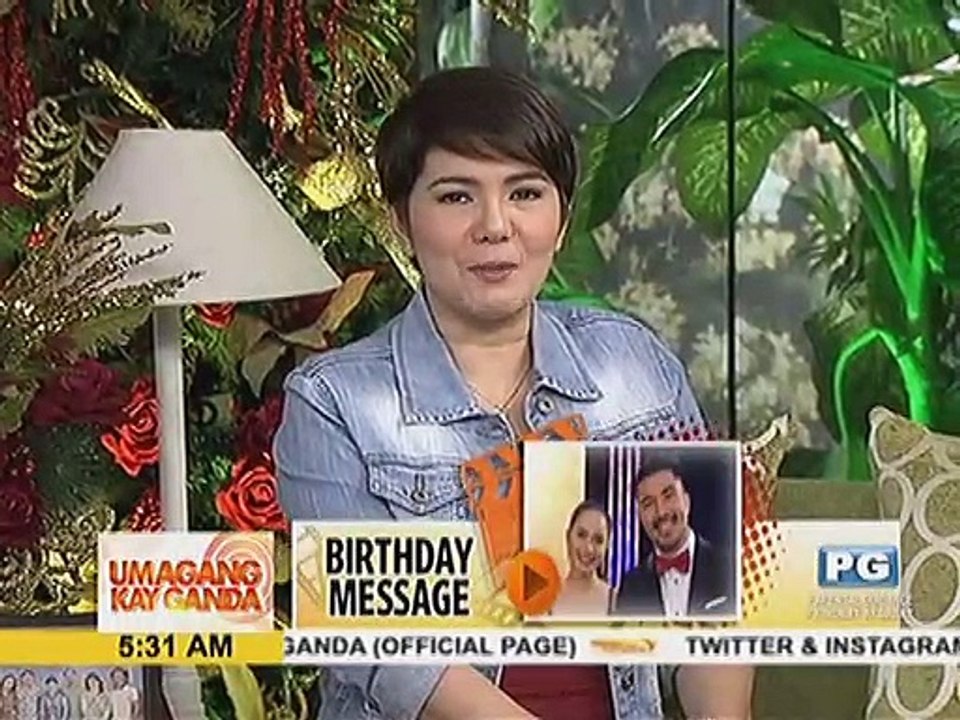 Luis Manzano, may sweet birthday message para kay Jessy Mendiola