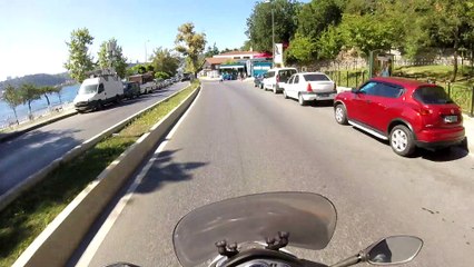 Boğaz köprüsü ve kıyı şeridi, istanbul beylerbeyi