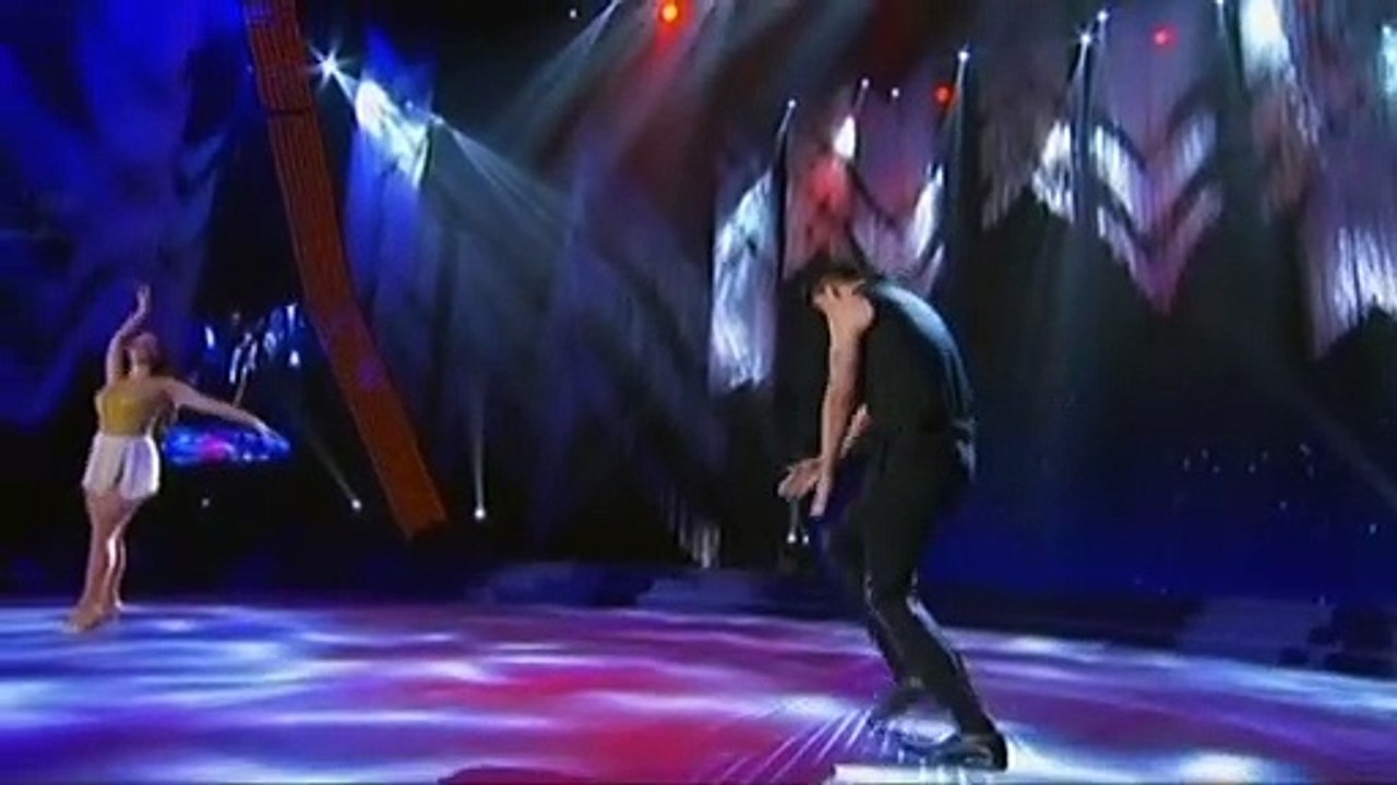 Jessy, Rayver, Zeus, Dawn in rhumba dance number