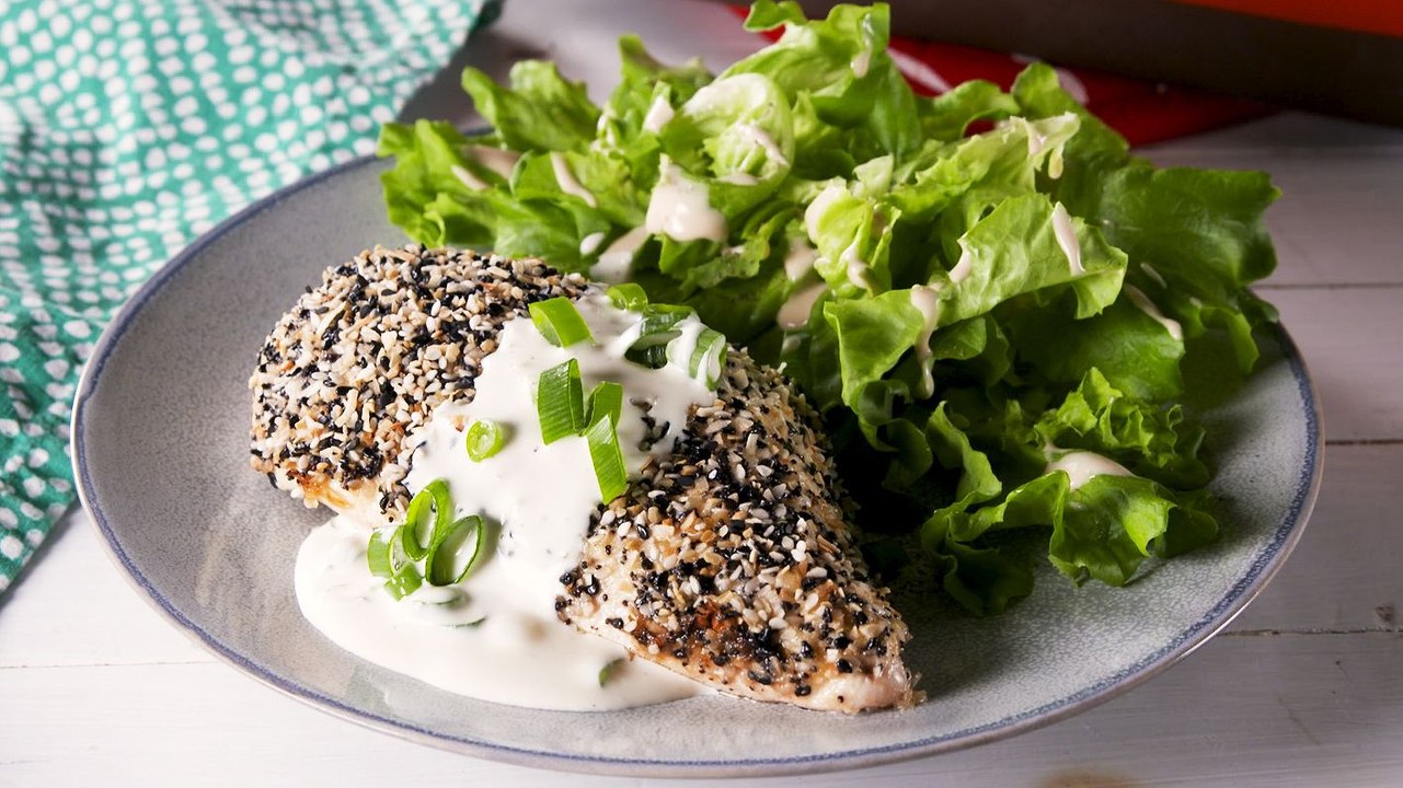 Everything Bagel Keto Chicken Is Your New Weeknight Go-To