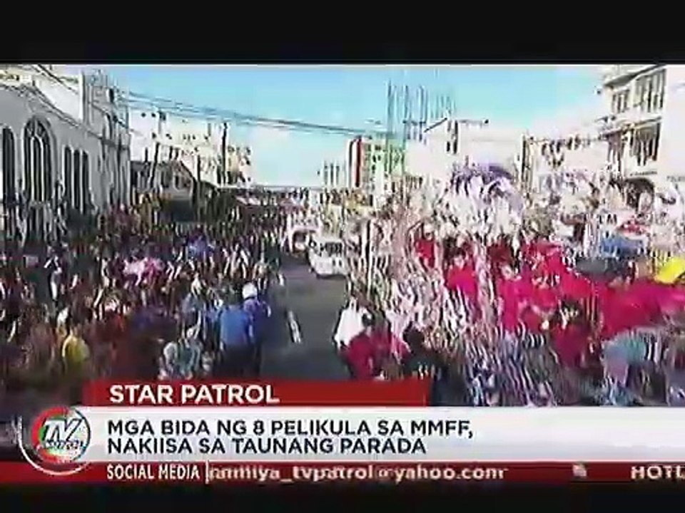 Mga bida ng 8 pelikula sa MMFF, nakiisa sa taunang parada