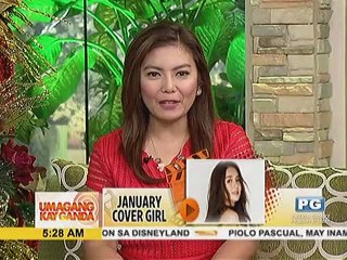 Kathryn Bernardo, January 2017 cover girl ng isang magazine