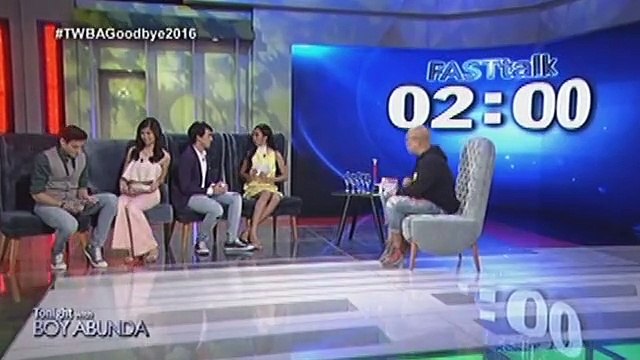 Fast Talk with Edward Barber and Maymay Entrata