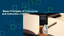 Basic Principles of Curriculum and Instruction Complete