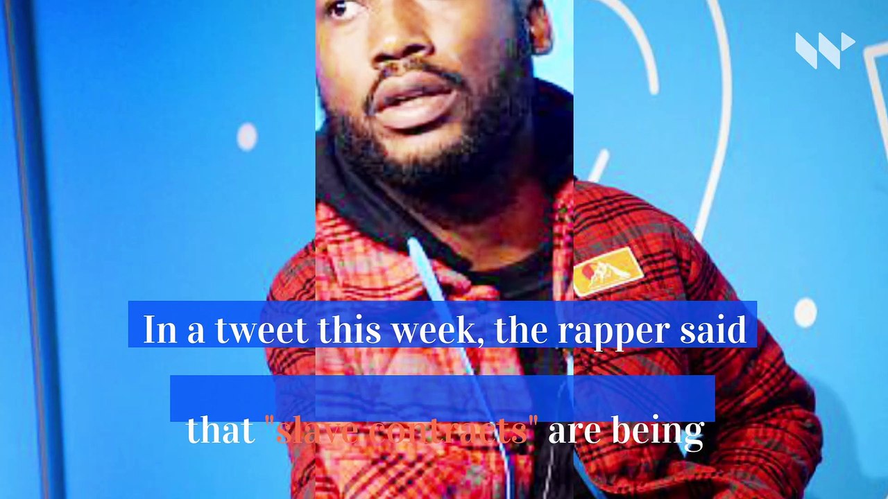 Meek Mill Vows to Stop Music Industry From Trapping Artists Into 'Slave Deals'