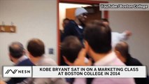 Kobe Bryant Visited Boston College Marketing Class In 2014