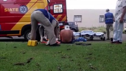 Siate atende motociclista no Nova Cidade