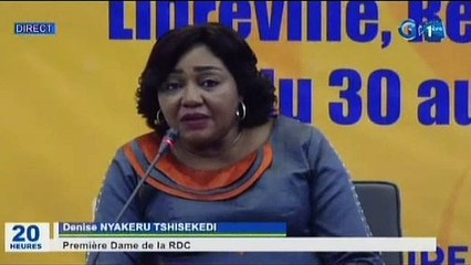 RTG/Participation de trois premières dames à la conférence de lancement du rapport sur les femmes, l’entreprise et le droit à Libreville