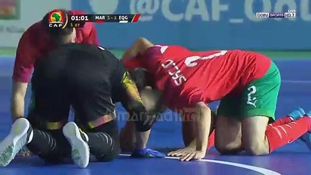 CAN Futsal 2020 - Maroc 8-1 Guinée Équatoriale