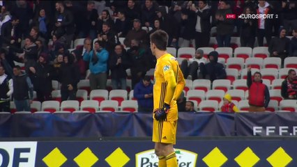 Un contrôle parfait et une frappe puissante : Ounas avait récompensé les efforts niçois
