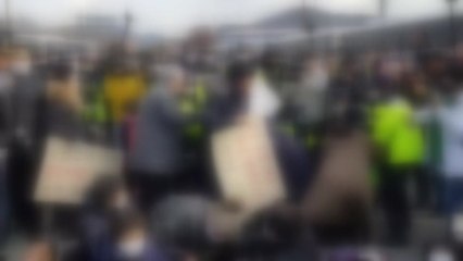아산에 우한 교민 수용 반대...긴장 고조 / YTN