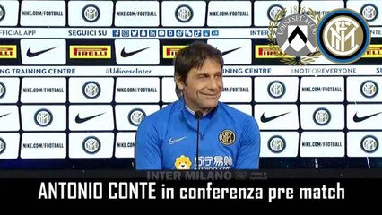 Video herunterladen: VERSO  UDINESE-INTER: CONFERENZA STAMPA di ANTONIO CONTE – INTEGRALE