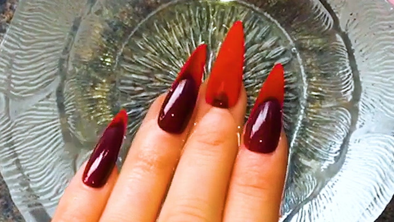 These nails change color with temperature