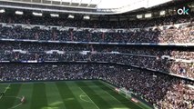 Minuto de silencio por Kobe Bryant durante el Real Madrid - Atlético de Madrid