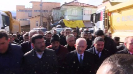CHP Lideri Kemal Kılıçdaroğlu, Malatya’da deprem bölgesinde