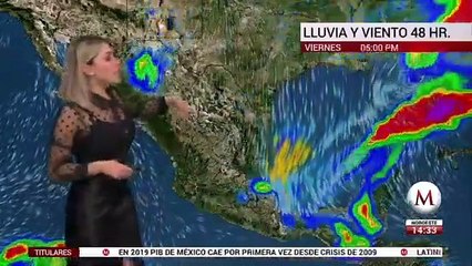 El clima para mañana 31 de enero, Jessica de Luna