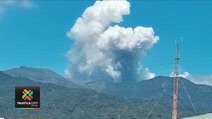 tn7-Erupción del Rincón de la Vieja genera alerta verde del CNE-300120
