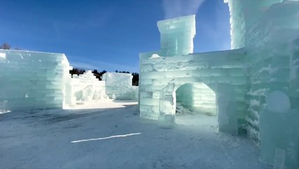 Who knew they made castles out of ice