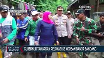 Gubernur Khofifah Tawarkan Relokasi Ke Korban Banjir Bandang