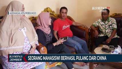 Seorang Mahasiswi Berhasil Pulang Dari China