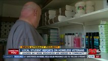 Local veteran who faced homelessness giving back