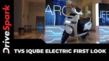 TVS iQube Electric Scooter Launched In India | First Look & Walkaround | Price & Other Details