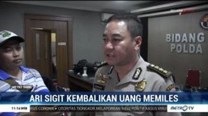 Ari Sigit Kembalikan Uang MeMiles Senilai Rp3,5 Miliar