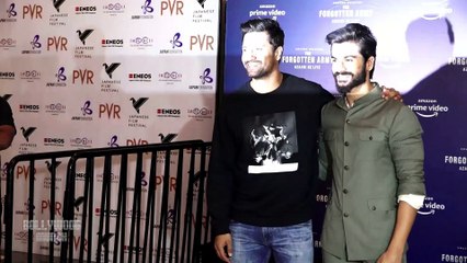 THE FORGOTTEN ARMY SCREENING STAR STUDDED RED CARPET | Shudh Manoranjan