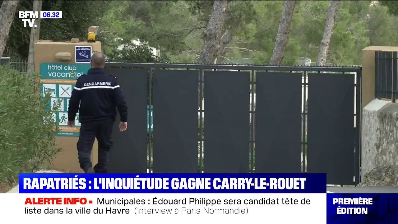 Avant l'arrivée des 200 Français rapatriés de Wuhan, l'inquiétude gagne Carry-le-Rouet