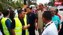Sesi lawatan pegawai daerah, ADUN Dengkil bertukar kecoh