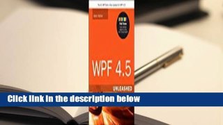 Full E-book  WPF 4.5 Unleashed  Review