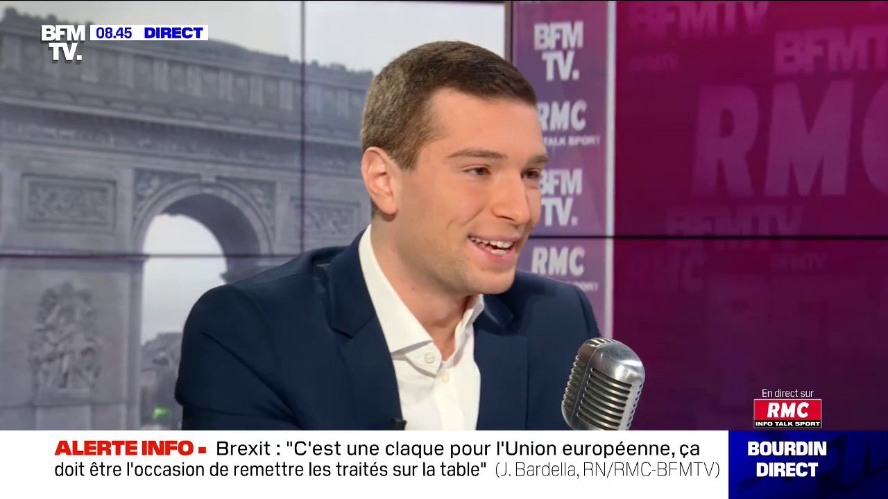 "Si nous arrivons au pouvoir en 2022, nous retirerons le système par points."  Jordan Bardella dénonce une réforme des retraites "brutale et impréparée"